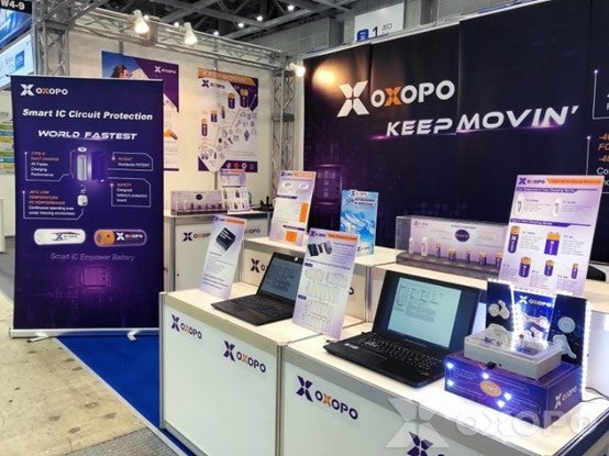 OXOPO Unveils Type-C Fast Charging Batteries at Battery Japan 2019