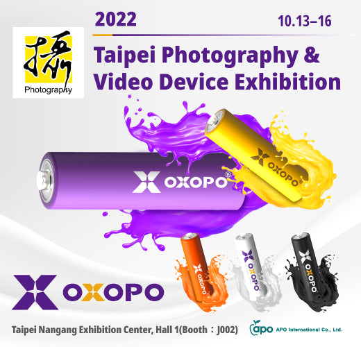 OXOPO x Taipei Photography & Video Device Exhibition 2022 was rounded off with a great success!