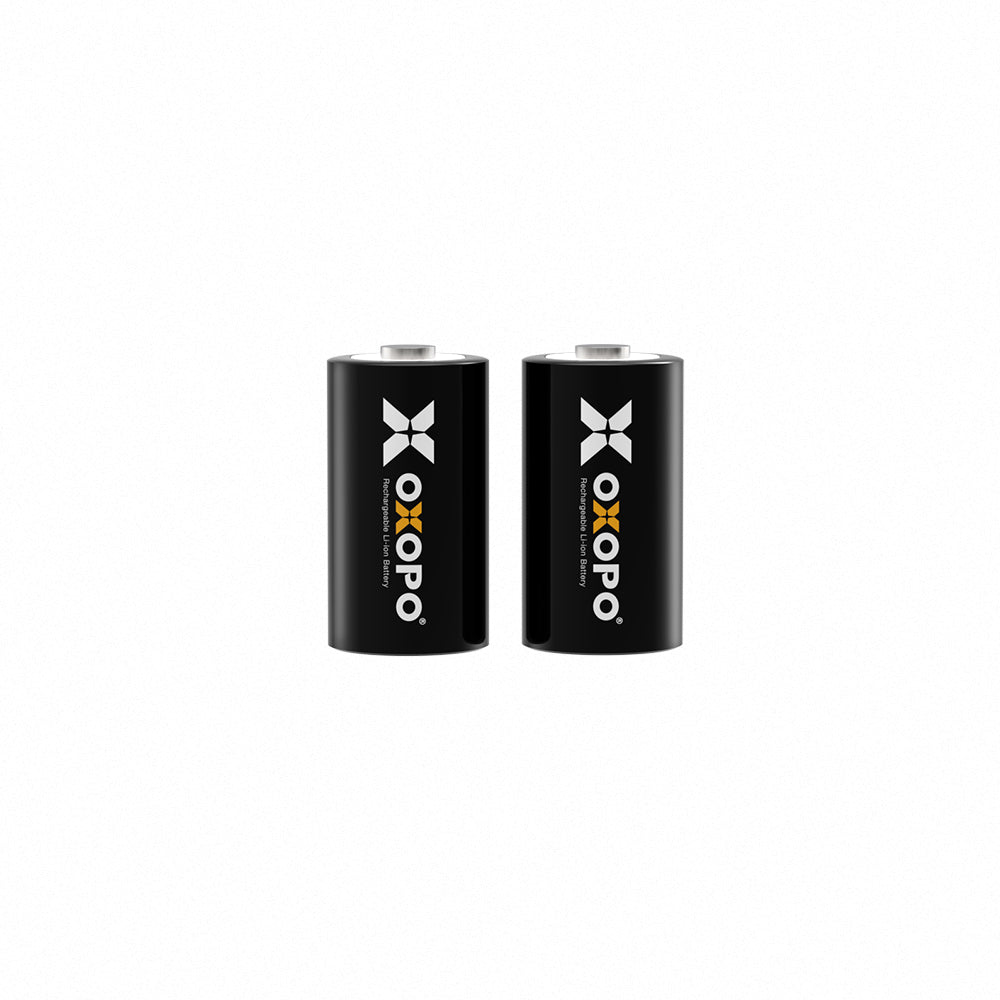 【XS Series】Fast Charging Rechargeable CR-2 Li-ion Battery (2-Pack)