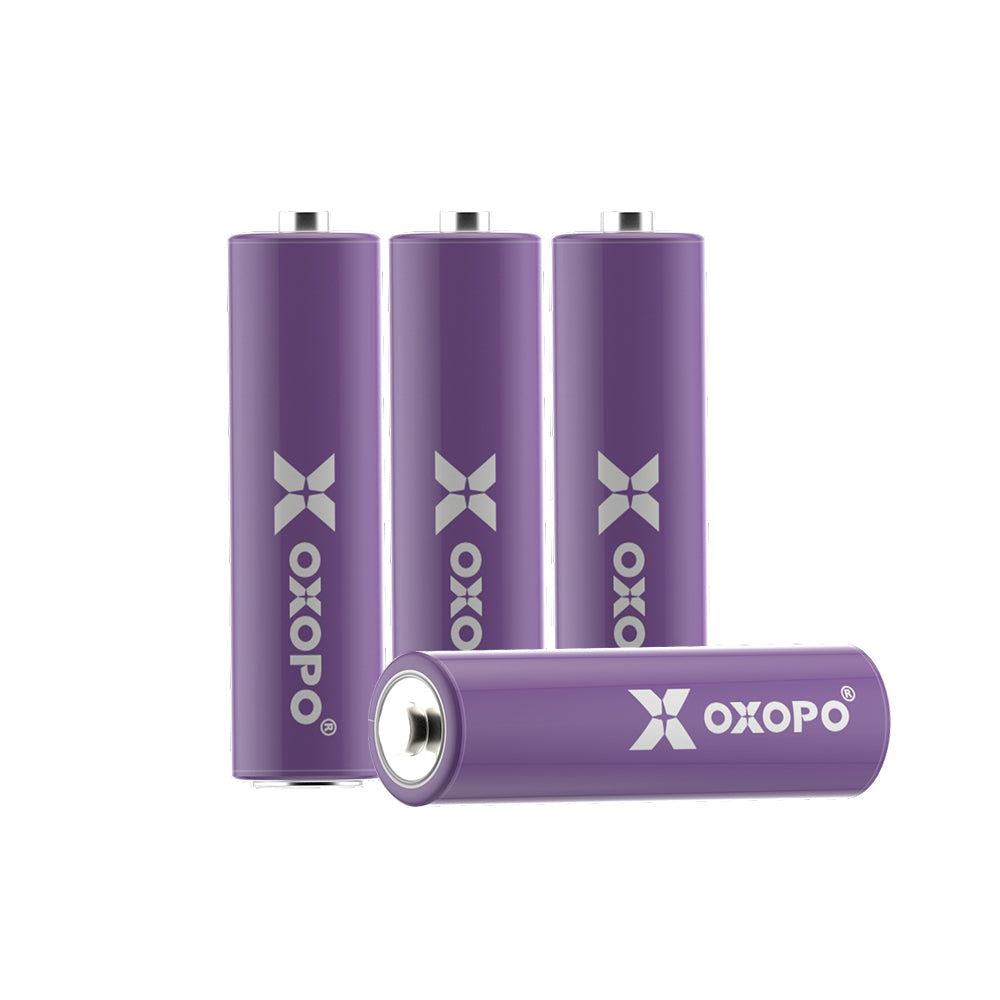 【XN Series】High Capacity Rechargeable AA Ni-MH Battery (4-Pack)